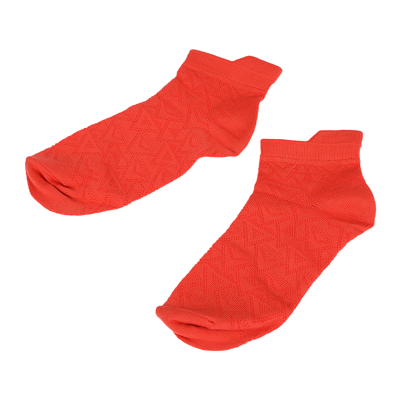 Șosete adidași de damă super moi din microfibră din nailon cu model argyle