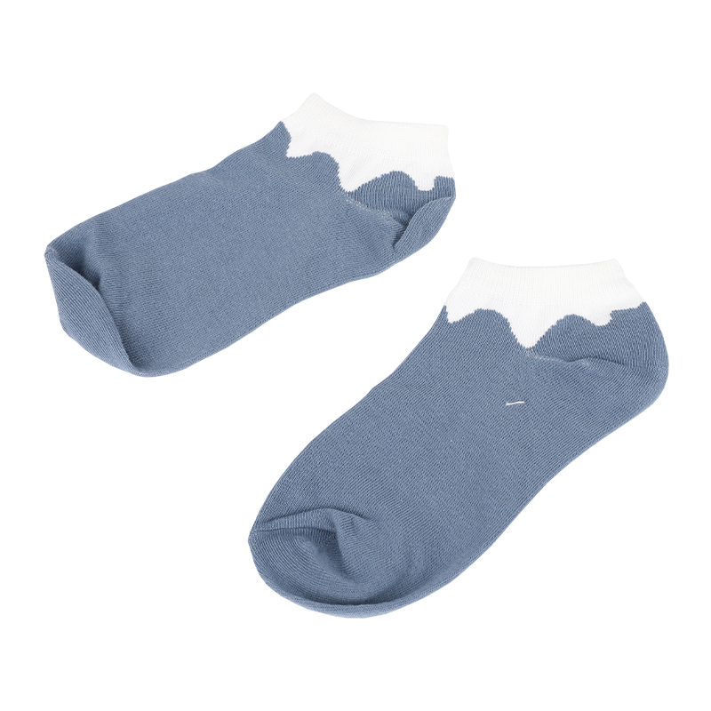Sosete clasice din bumbac cu adidași decoltați pentru bărbați