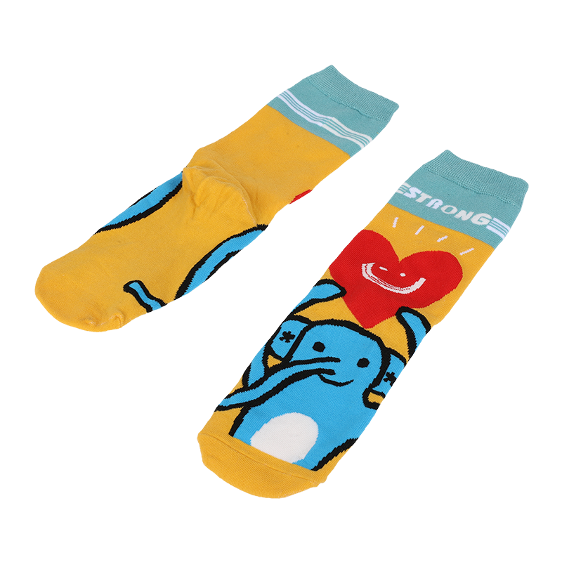 Personalizat OEM cel mai bun jacquard noutate unisex drăguț anime super erou personalizat bumbac casual modă șosete tub