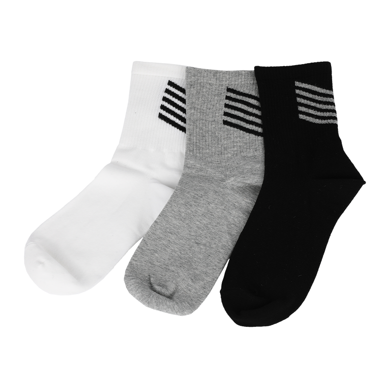 Comerț cu ridicata sau personalizat pentru bărbați baschet clasic camping jogging box tenis baseball golf și alpinism sport șosete cu dungi pe spate