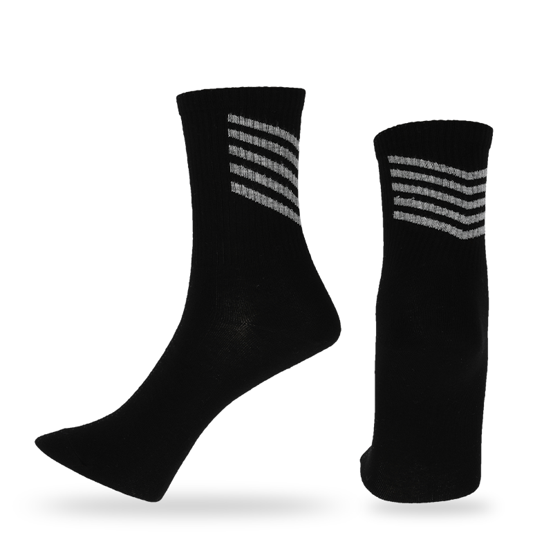 Comerț cu ridicata sau personalizat pentru bărbați baschet clasic camping jogging box tenis baseball golf și alpinism sport șosete cu dungi pe spate