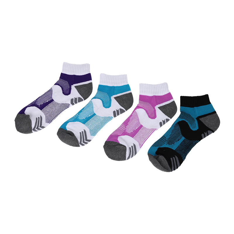 Șosete atletice cu absorbție rapidă, șosete sport, cu design din plasă respirabilă